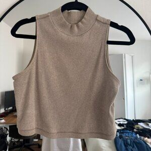 Everlane Sleeveless Top - Oatmeal